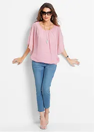 Chiffonbluse mit Untertop, bonprix