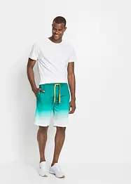 Bermuda en sweat avec dégradé de couleur, bonprix
