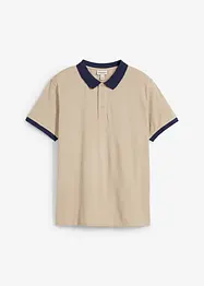 Piqué-Poloshirt aus reiner Bio-Baumwolle, bonprix
