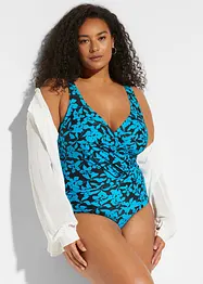 Maillot 1 pièce légèrement sculptant, grande stature, bonprix