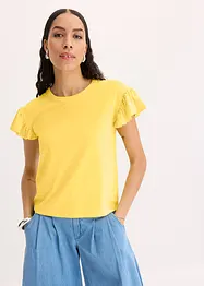 T-shirt à  manches volantées, bonprix