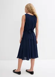 Kleid mit Blumen-Applikation, bonprix