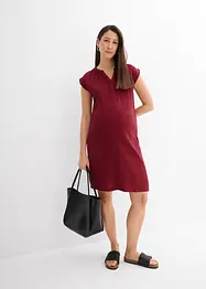 Robe de grossesse/d’allaitement en gaze de coton, bonprix