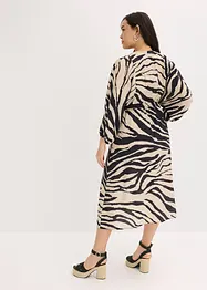 Midikleid  aus fließendem Viskose-Mix, bonprix