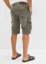 Bermuda en molleton aspect jean, Regular, bonprix