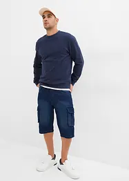 Cargo-Jeans-Bermuda, Relaxed Fit, bonprix