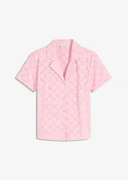 Modische Lochstickerei-Bluse, bonprix