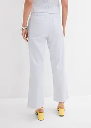 Wide-Leg-Jeans High Waist, cropped, bonprix