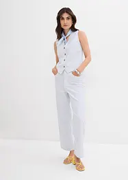 Wide-Leg-Jeans High Waist, cropped, bonprix