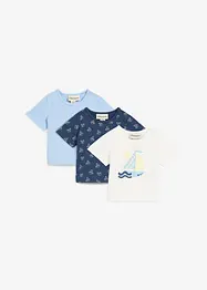 T-Shirt aus reiner Bio-Baumwolle (3er Pack), bonprix