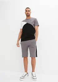 T-shirt et bermuda sweat (ens. 2 pces), bonprix