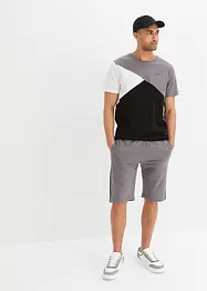 T-shirt et bermuda sweat (ens. 2 pces), bonprix