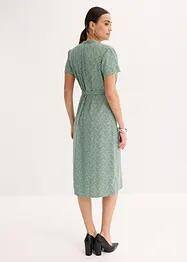 Robe-chemise à pois, bonprix