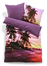 Wendebettwäsche mit Strand Motiv, bonprix
