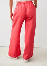 Pantalon palazzo 100 % lin, bonprix
