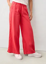 Pantalon palazzo 100 % lin, bonprix
