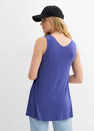 Top long en viscose mélangée, bonprix