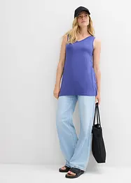 Top long en viscose mélangée, bonprix