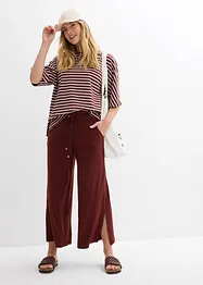 Pantalon en jersey à taille élastiquée, bonprix