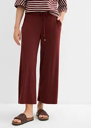 Pantalon en jersey à taille élastiquée, bonprix