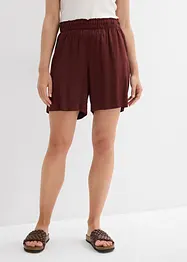 Short en viscose à taille élastiquée, bonprix