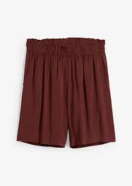 Short en viscose à taille élastiquée, bonprix