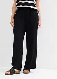 Palazzo-Hose aus softer Viskose, bonprix