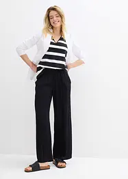 Palazzo-Hose aus softer Viskose, bonprix