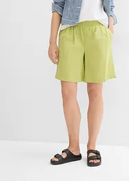 Bermuda en mélange lin et coton, bonprix