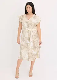 Robe en viscose et ceinture (ens. 2 pces), bonprix