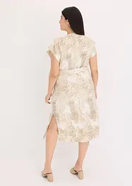 Robe en viscose et ceinture (ens. 2 pces), bonprix