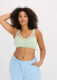 Soutien-gorge coton grand maintien sans armatures, bonprix