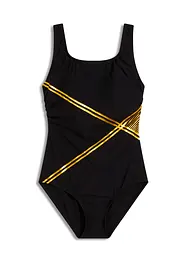 Maillot 1 pièce sculptant, maintien léger, bonprix