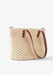 Sac à main aspect macramé, bonprix