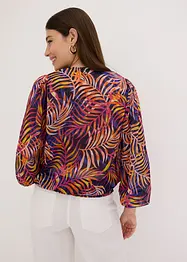 Blouse imprimée en crêpe, bonprix