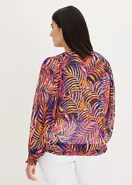 Blouse imprimée en crêpe, bonprix