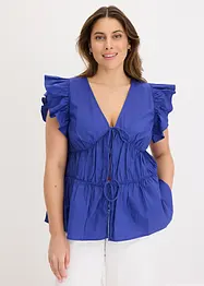 Chemisier à nouettes 100% coton, bonprix