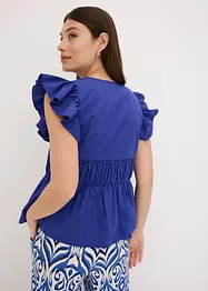 Chemisier à nouettes 100% coton, bonprix