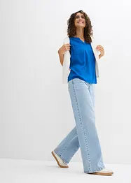 Blouse sans manches en viscose fluide, bonprix