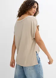 Oversized-Shirt aus fließendem Viskose-Mix, bonprix