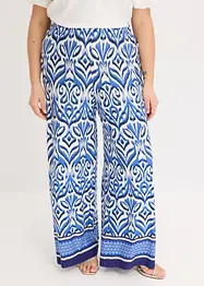 Pantalon en jersey viscose imprimé, bonprix