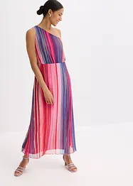 Robe une épaule en mesh doux, bonprix