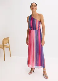 Robe une épaule en mesh doux, bonprix
