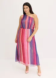 Robe une épaule en mesh doux, bonprix