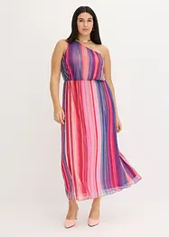 Robe une épaule en mesh doux, bonprix
