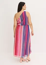 Robe une épaule en mesh doux, bonprix