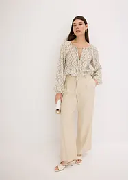 Blouse imprimée en viscose mélangée, bonprix