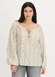 Blouse imprimée en viscose mélangée, bonprix