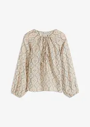 Blouse imprimée en viscose mélangée, bonprix