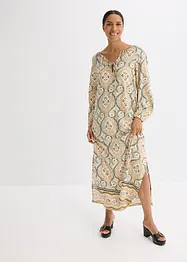 Robe caftan imprimée en viscose fluide, bonprix